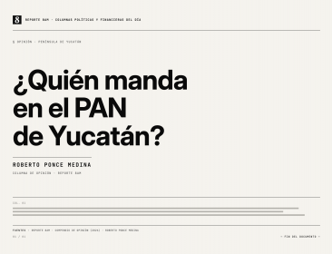 ¿Quién manda en el PAN de Yucatán?