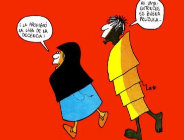 Los agachados